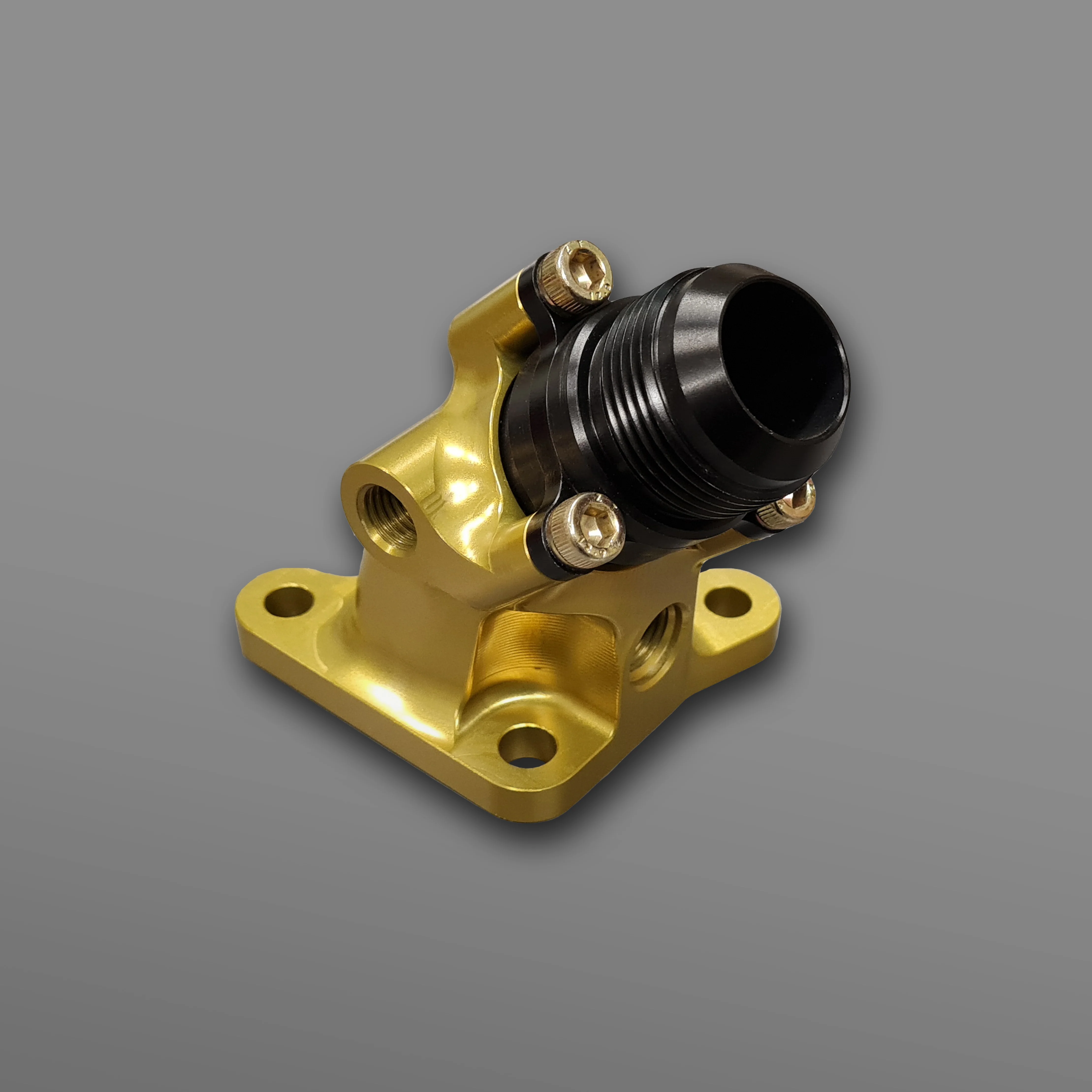 2JZ Billet Upper Coolant Outlet
