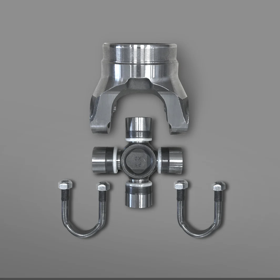 Weld-on 3" yoke /  U-joint / U-bolts for Driveshaft (1350)
