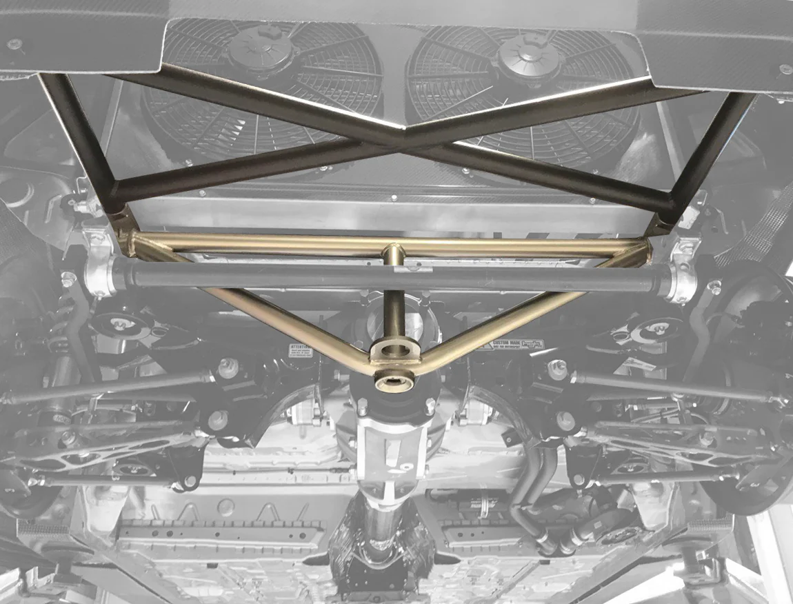 E92 Rear Aluminum Crashframe With Steel Triangle For Car Lifting [Lightweight Version]