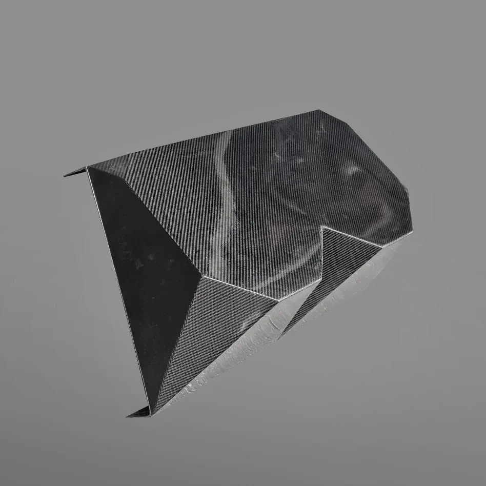 Carbon Fiber Rear Mounted Radiator Fan Diffusor V2 [Redirected]
