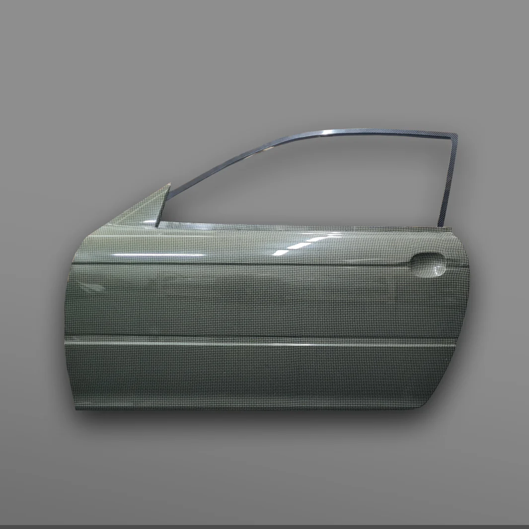 E46 Doors With Window Frames [Vacuum Resin Infusion Technology]