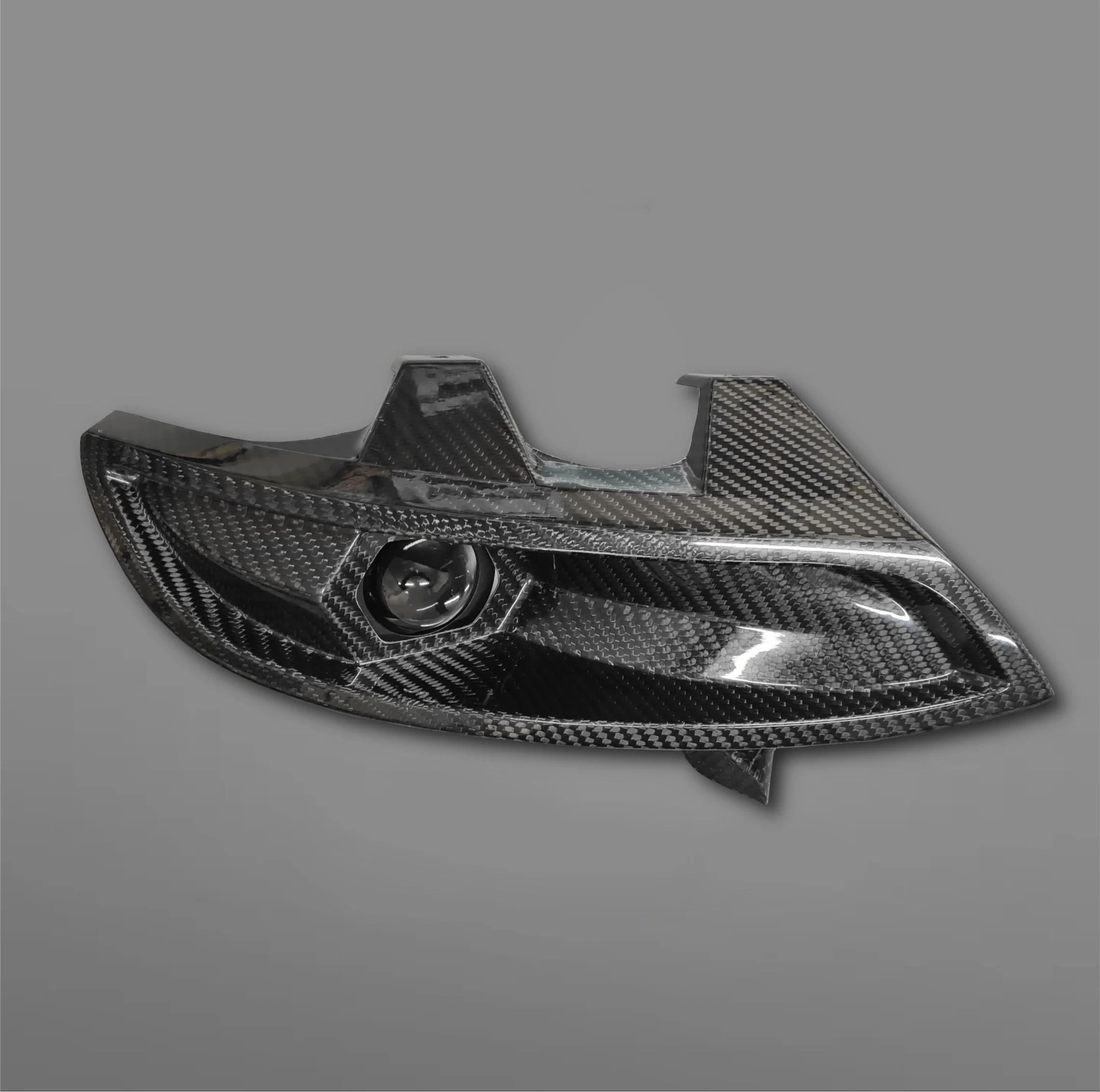 E92 Headlight Replacements with LED lense [Carbon Fiber] V2