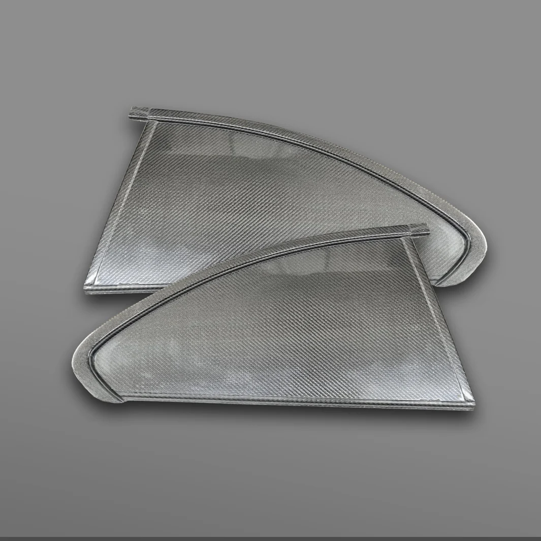 F22 Rear Quarter Windows [Carbon Fiber]