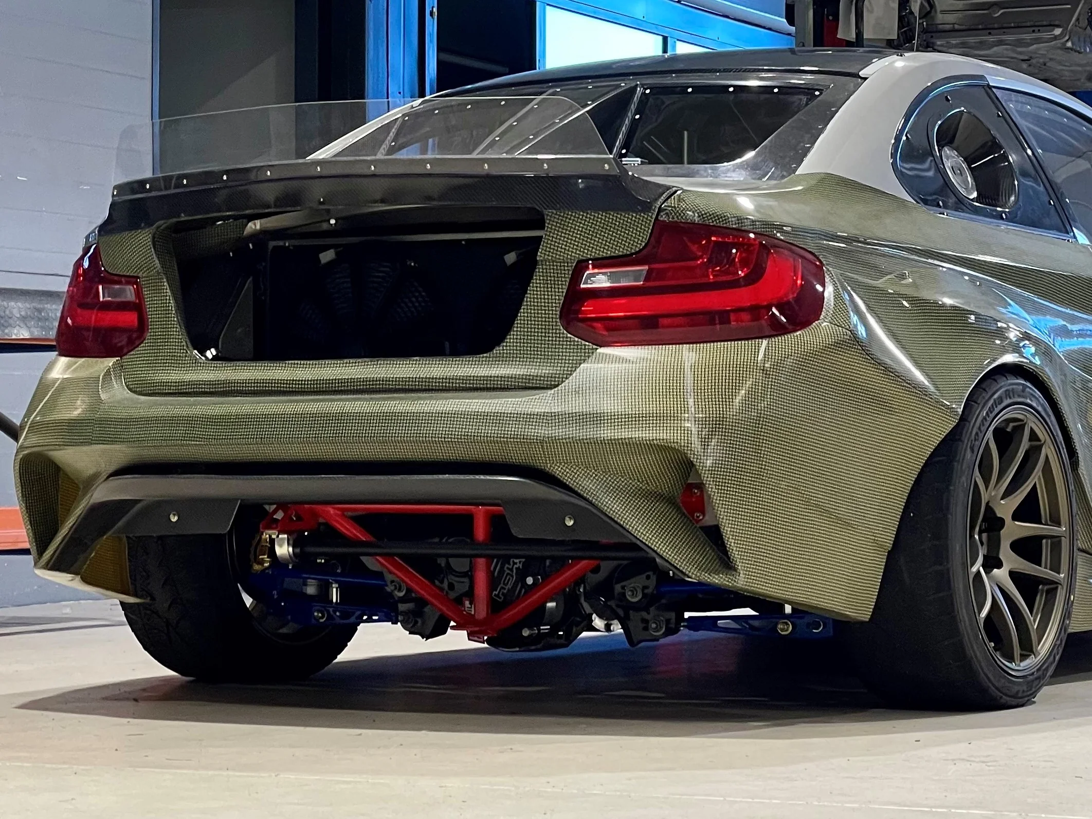 F22 Rear Trunk Tail Spoiler [Lexan] - Image 2