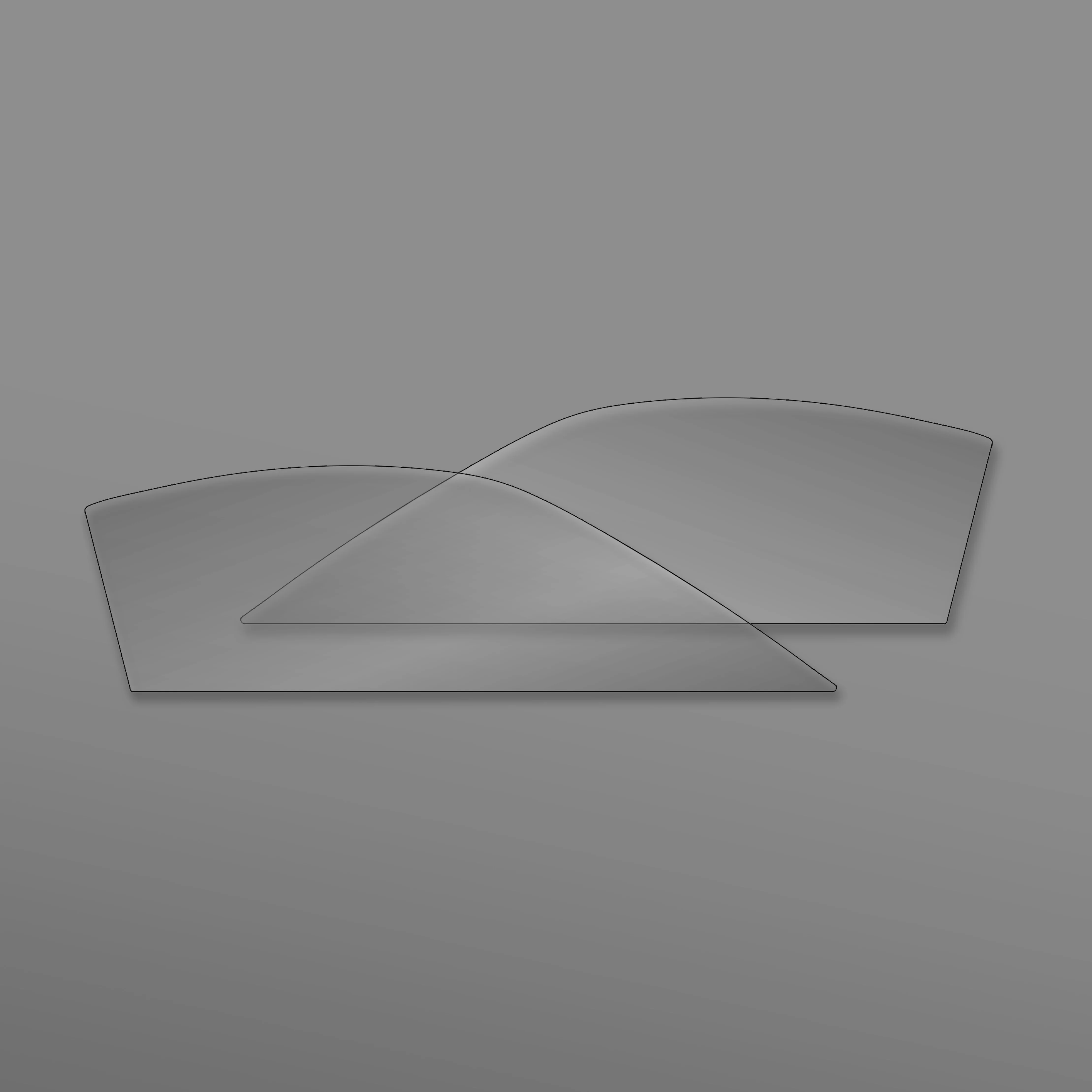 GT86 Lexan (Sapphire Coated) Window Set [Pre cut Lexan sheet (flat) 3mm] - Image 2