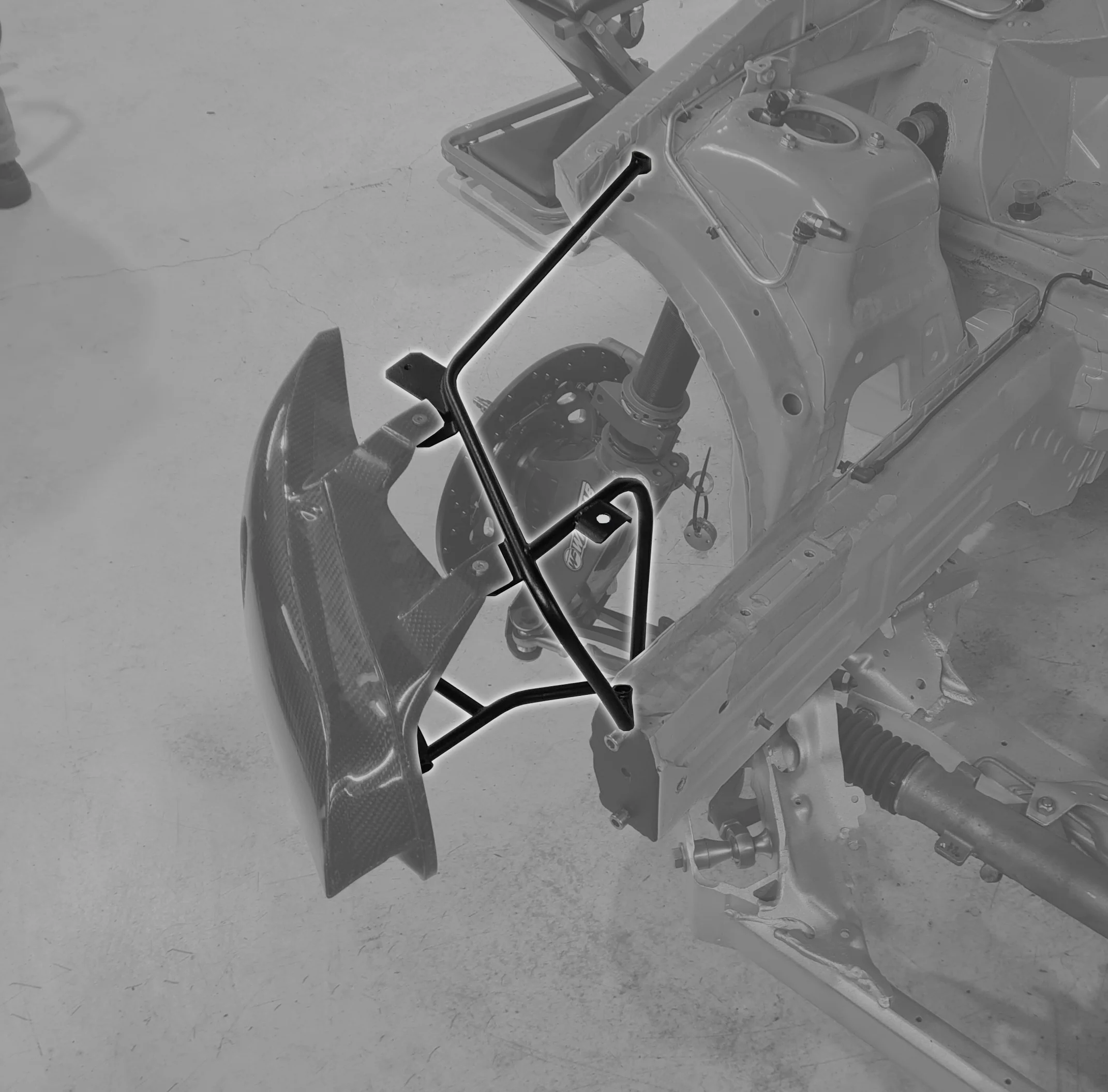 E92 Headlight Mounting Brackets