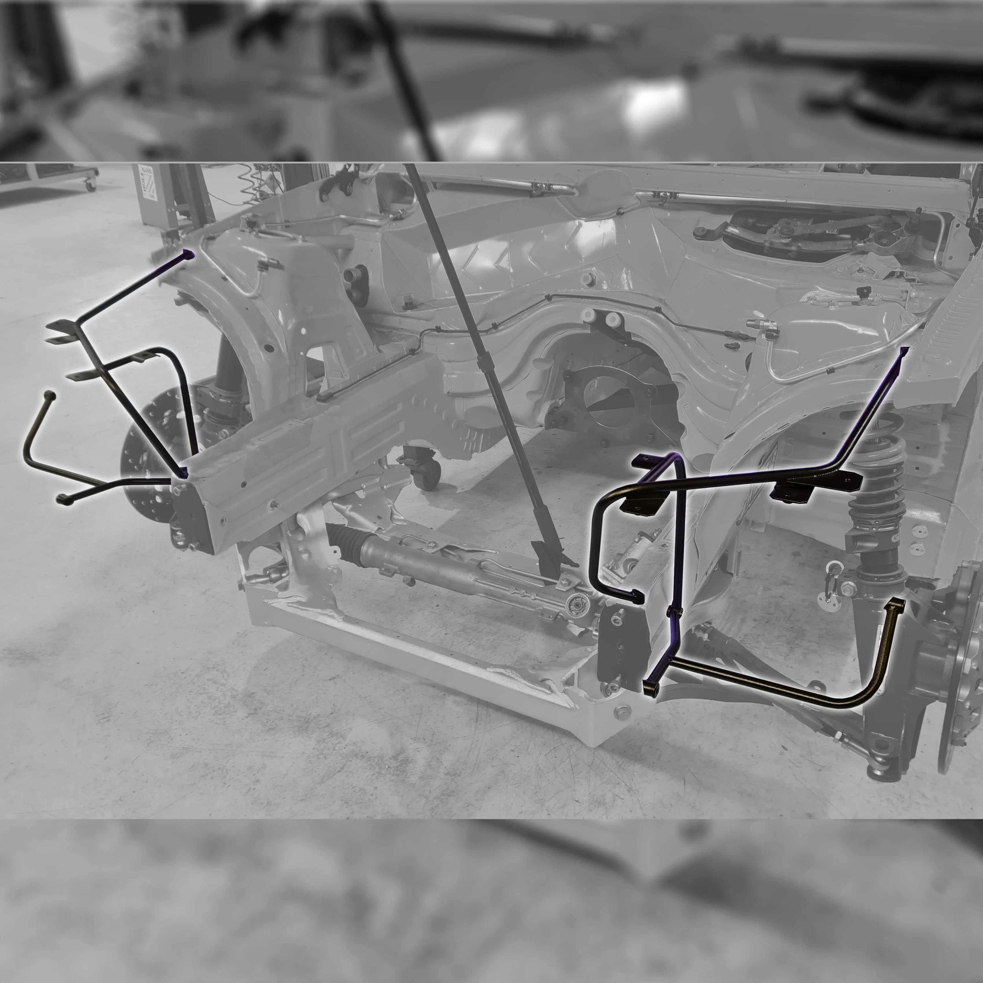E92 Headlight Mounting Brackets - Image 4
