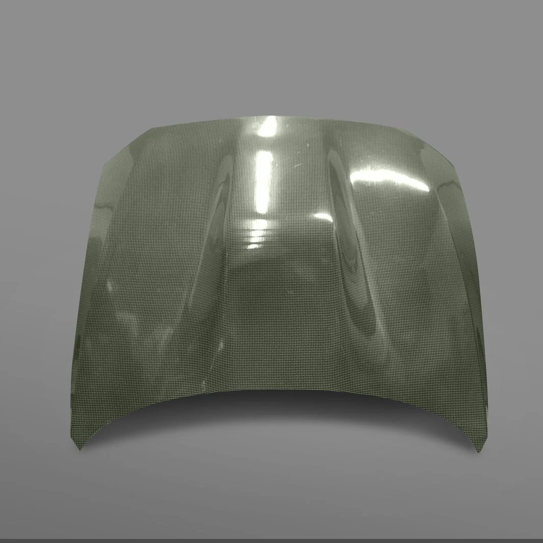 F22 Hood [OEM Size With Bulge]
