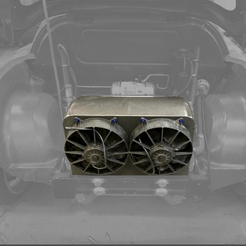 Corvette C6 Rear Mounted Radiator Kit