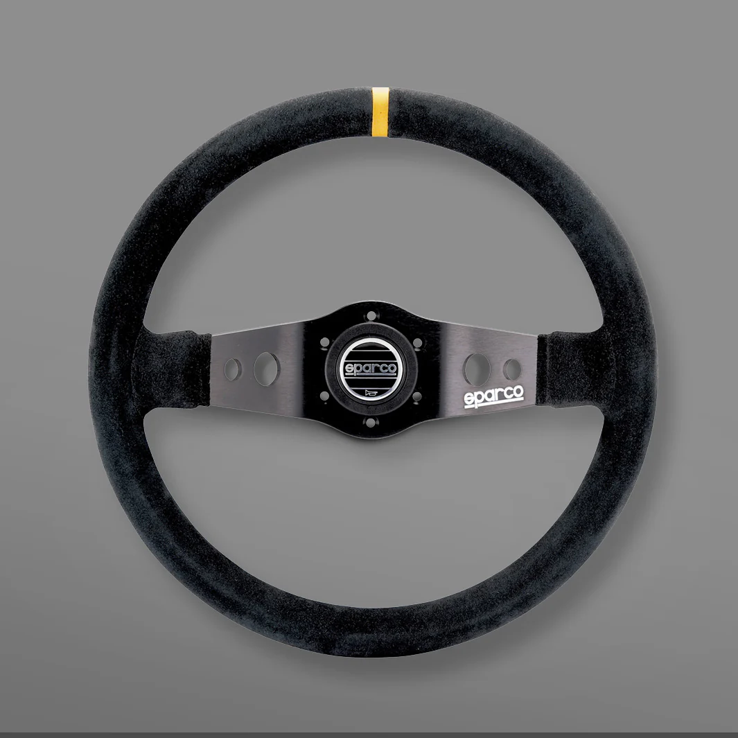 Sparco 2-spoke Suede Steering Wheel