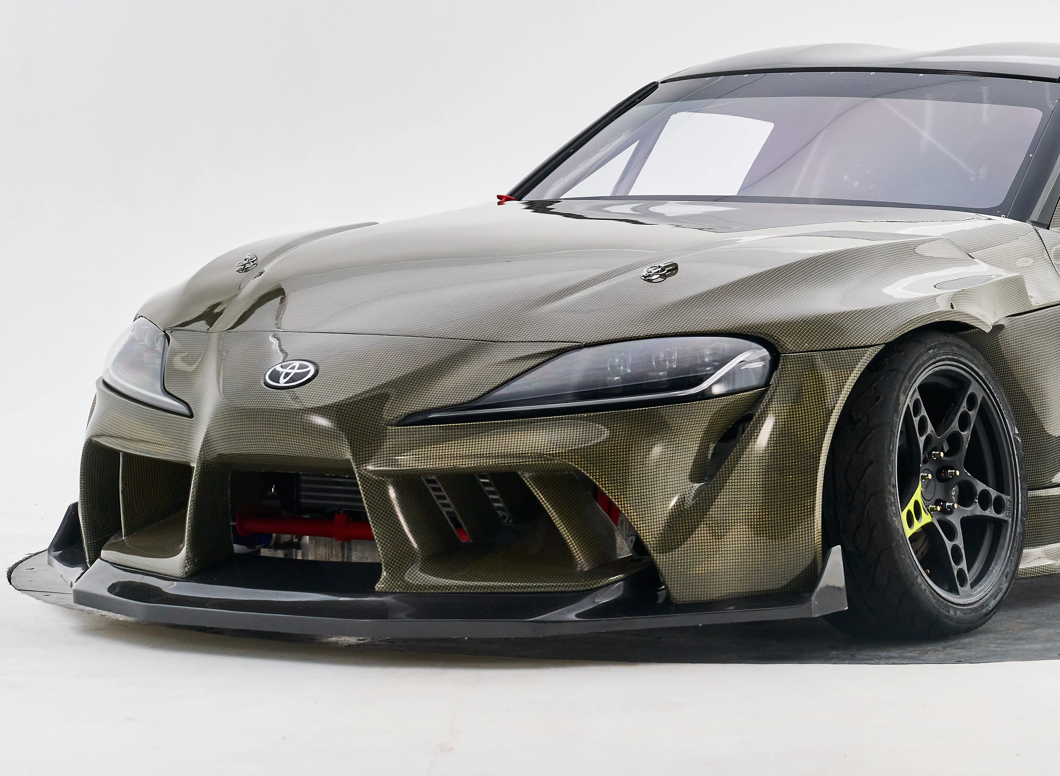 Supra MK5/A90 Front Bumper Splitter [Carbon Fiber] - Image 2