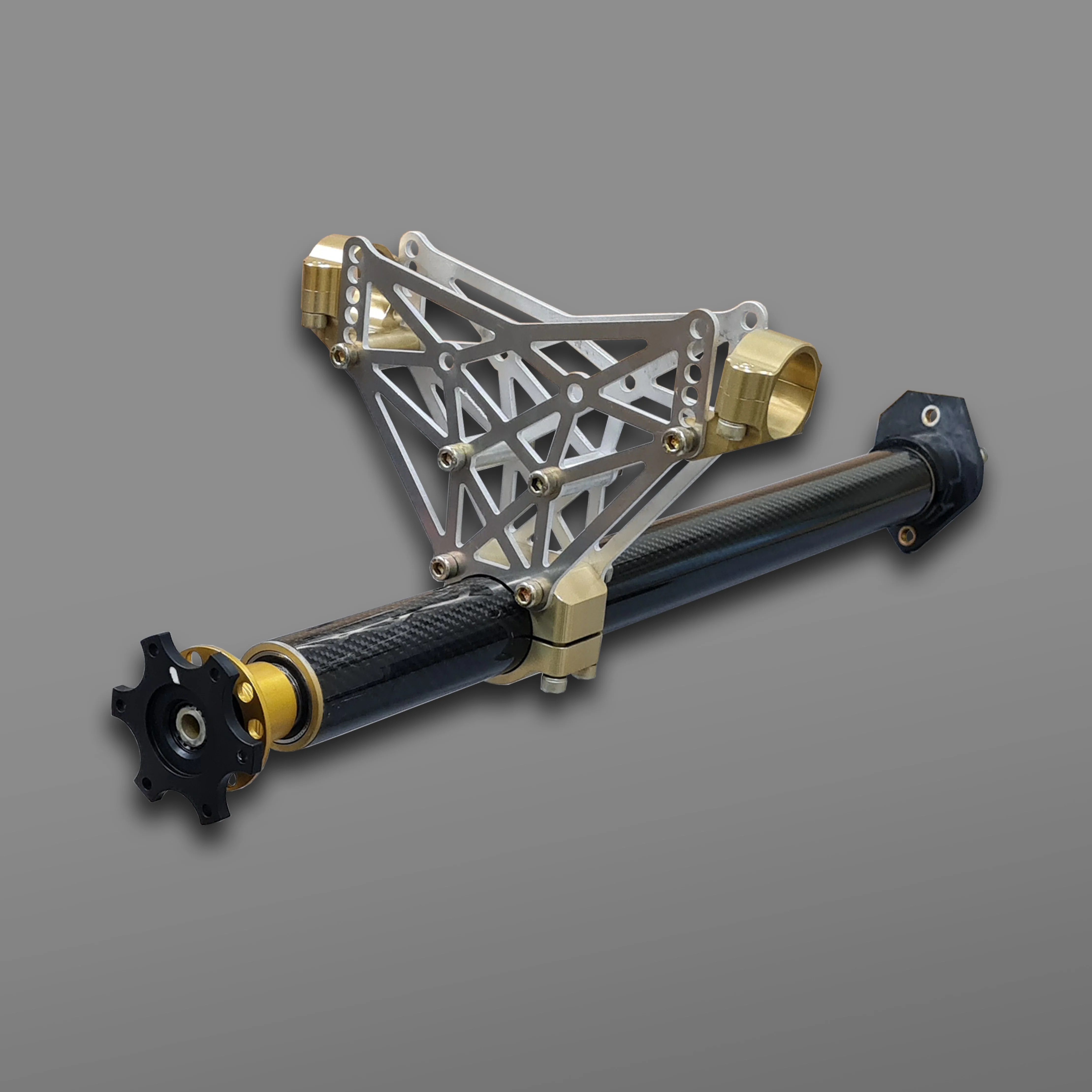 Universal Steering Column Kit With Steering Wheel Quick Release